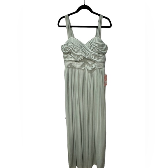 Birdy Grey ELSYE DRESS MESH SAGE XL EXTRA LARGE NEW NWT WEDDING BRIDESMAID - Picture 3 of 3